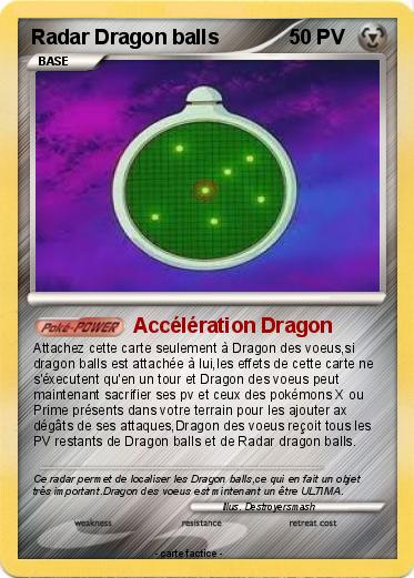 Pokemon Radar Dragon balls