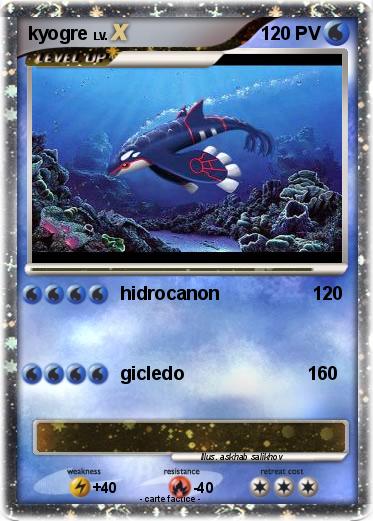 Pokemon kyogre