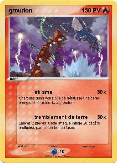 Pokemon groudon