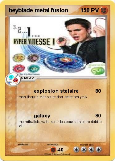 Pokemon beyblade metal fusion