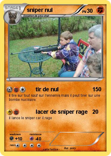 Pokemon sniper nul