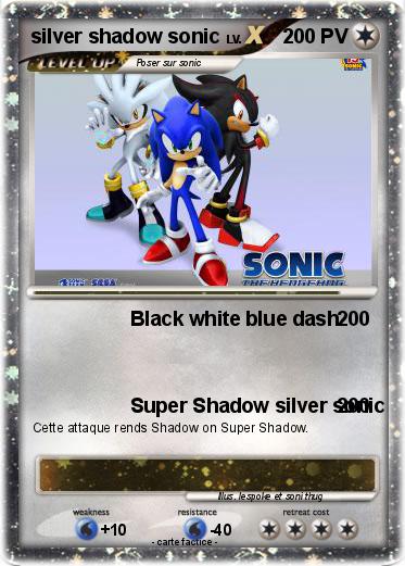 Pokemon silver shadow sonic
