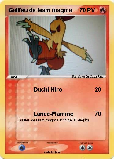 Pokemon Galifeu de team magma