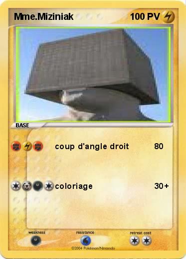 Pokemon Mme.Miziniak