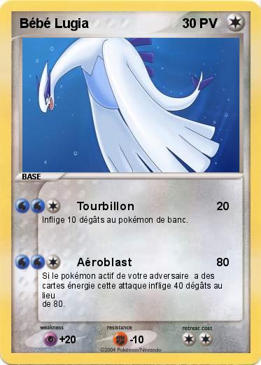 Pokemon Bébé Lugia