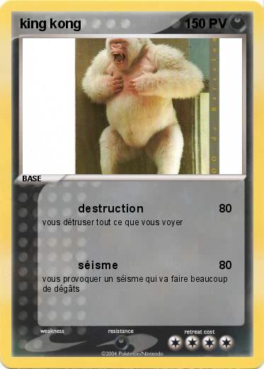 Pokemon king kong
