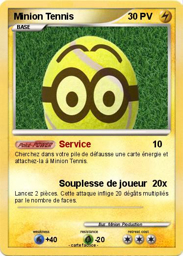Pokemon Minion Tennis