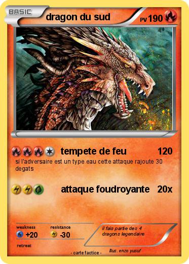 Pokemon dragon du sud