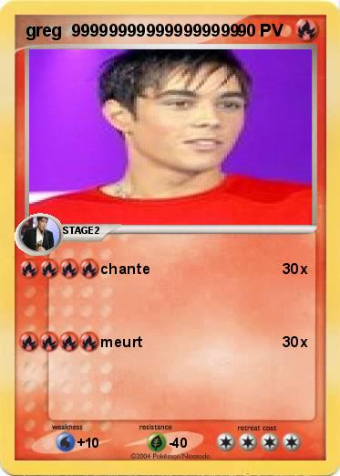 Pokemon greg  999999999999999999