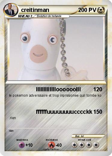 Pokemon creitinman