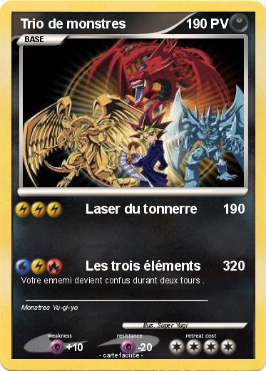 Pokemon Trio de monstres