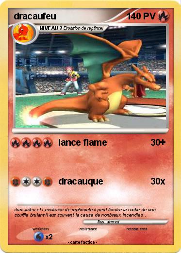Pokemon dracaufeu