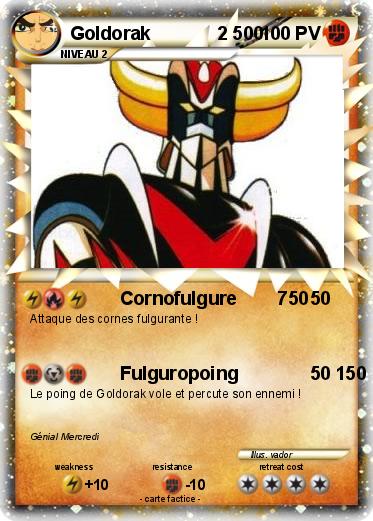 Pokemon Goldorak             2 500