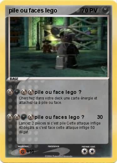 Pokemon pile ou faces lego