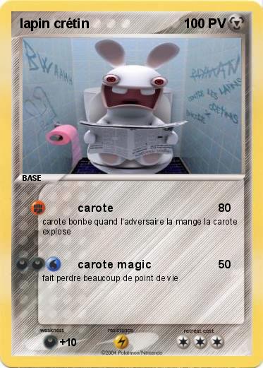 Pokemon lapin crétin