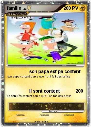 Pokemon famille