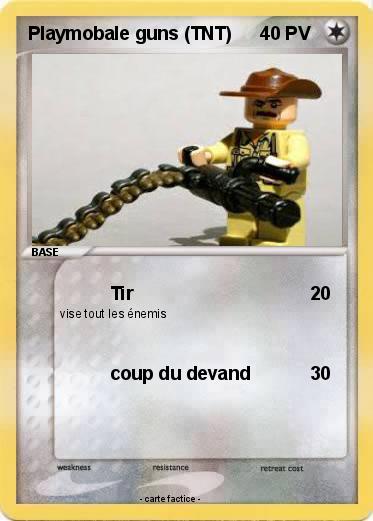 Pokemon Playmobale guns (TNT)