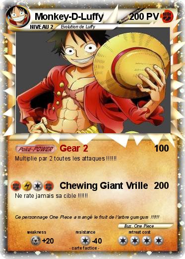 Pokemon Monkey-D-Luffy