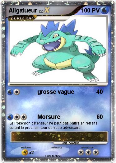 Pokemon Aligatueur