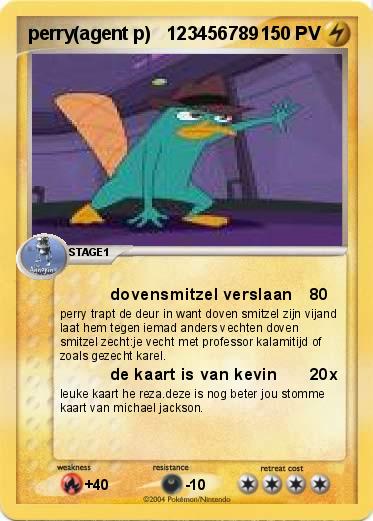 Pokemon perry(agent p)   123456789