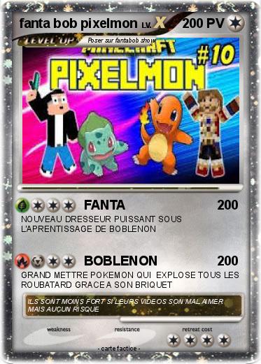 Pokemon fanta bob pixelmon