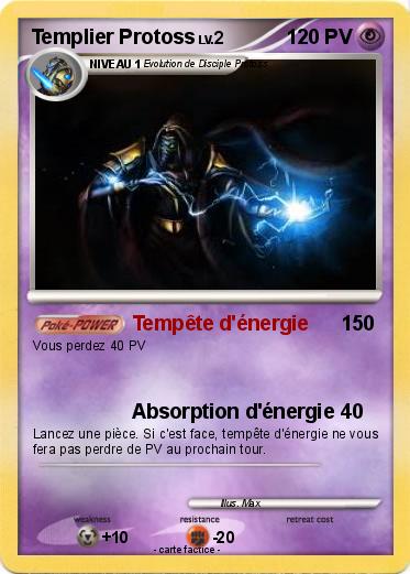 Pokemon Templier Protoss
