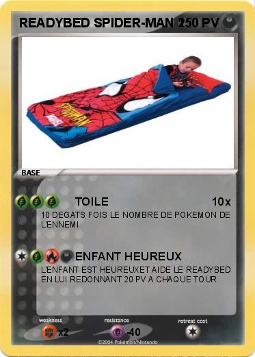 Pokemon READYBED SPIDER-MAN 2