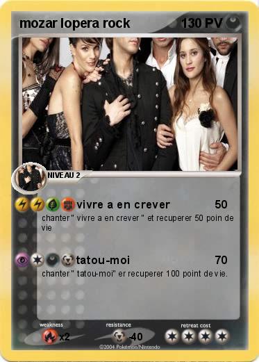 Pokemon mozar lopera rock