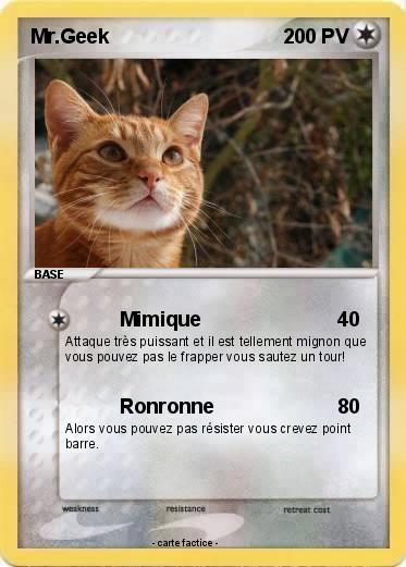 Pokemon Mr.Geek