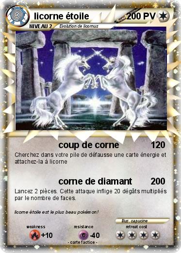 Pokemon licorne étoile