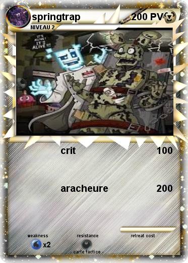 Pokemon springtrap