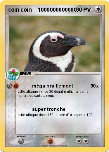 Pokemon coin coin    1000000000000