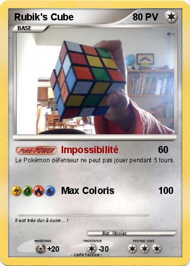 Pokemon Rubik's Cube