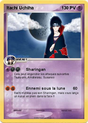 Pokemon Itachi Uchiha