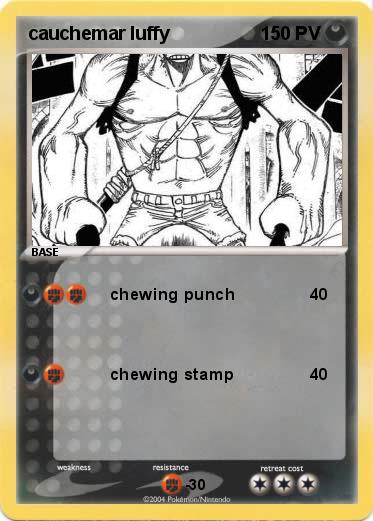 Pokemon cauchemar luffy