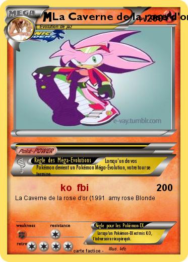 Pokemon La Caverne de la rose d'or (1991