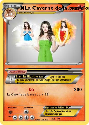 Pokemon La Caverne de la rose d'or (1991