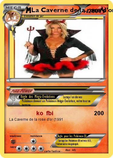 Pokemon La Caverne De La Rose D Or 1991 5