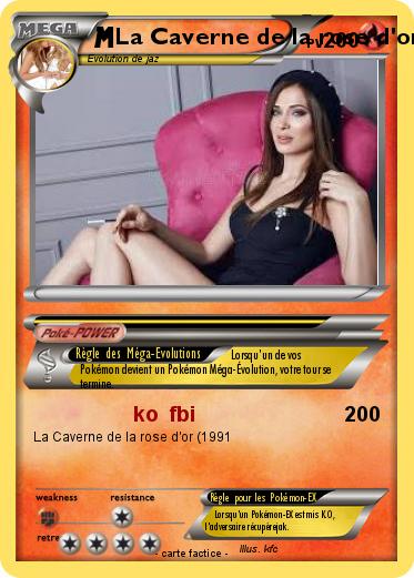 Pokemon La Caverne de la rose d'or (1991