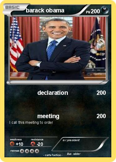 Pokemon barack obama