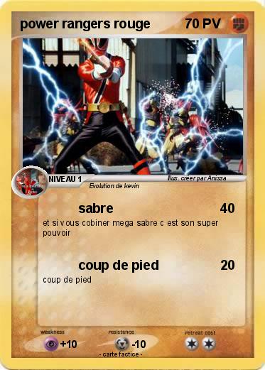 Pokemon power rangers rouge