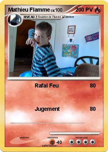Pokemon Mathieu Flamme