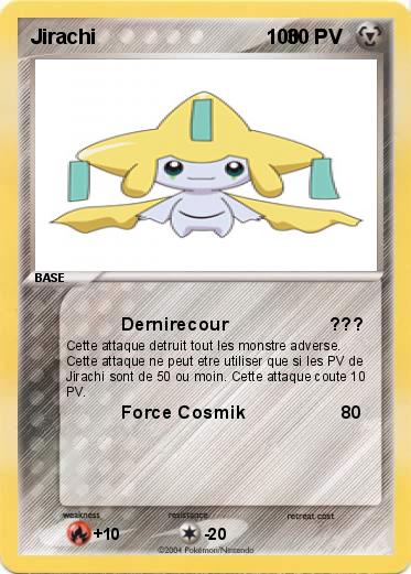 Pokemon Jirachi                              100