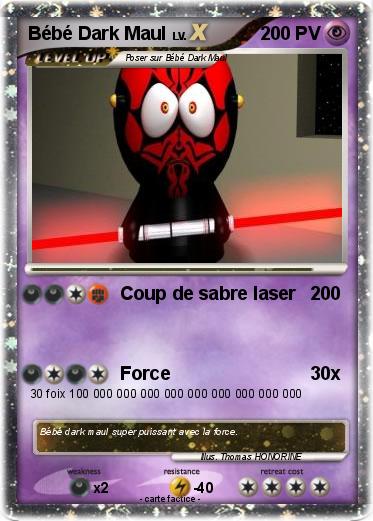 Pokemon Bébé Dark Maul