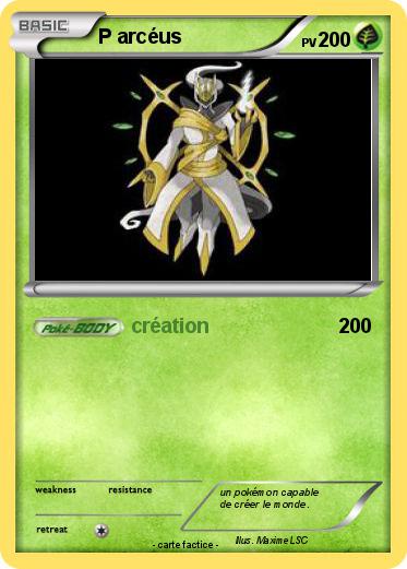 Pokemon P arcéus