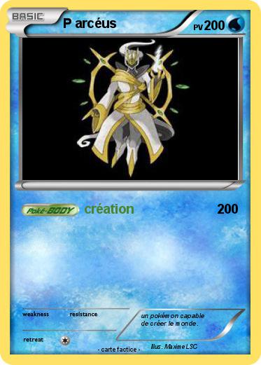 Pokemon P arcéus