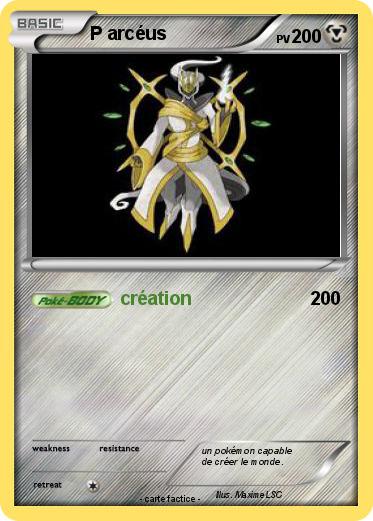 Pokemon P arcéus