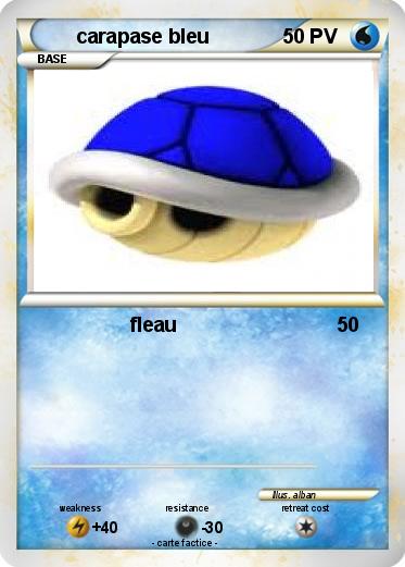 Pokemon carapase bleu