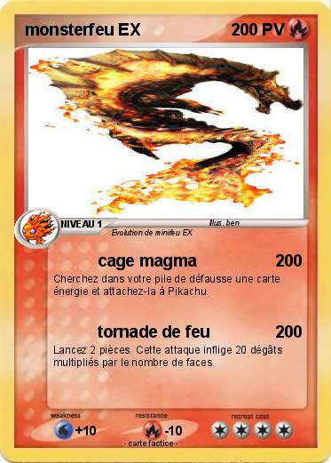 Pokemon monsterfeu EX