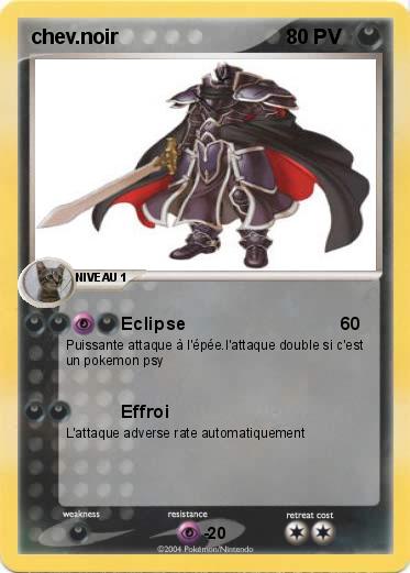Pokemon chev.noir